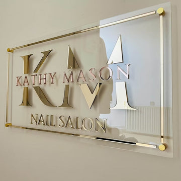 Panneau commercial rectangulaire