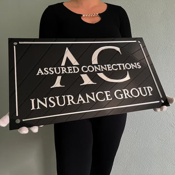 Rectangle Business sign